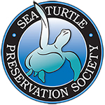 Logo of the Sea Turtle Preservation Society with a link to their website.